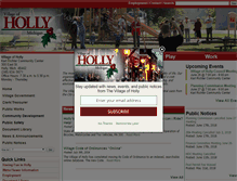 Tablet Screenshot of hollyvillage.org